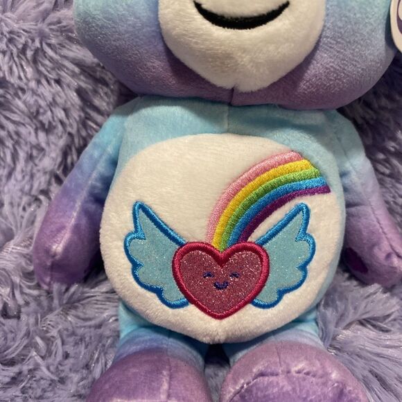 CARE BEARS DREAM BRIGHT BEAR BESTIE 9" Blue / Lavender 2022 - Picture 3 of 5